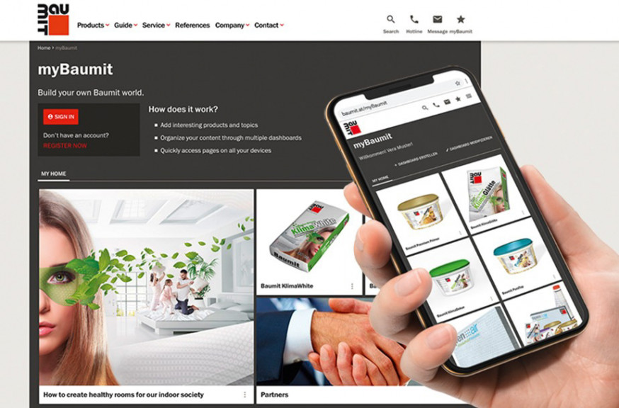 3 Features to love about the new Baumit website