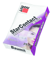Baumit star contact white dry adhesive basecoat render