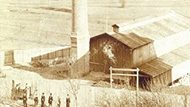 An old photo of a mill